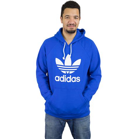 adidas original sweatshirt schwarz weiß blau stehkragen|Adidas fleece hoodie.